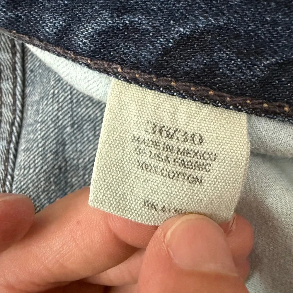 Polo Ralph Lauren Jeans Mens 36x30 Blue Medium Wash Straight Leg 100%‎ Cotton